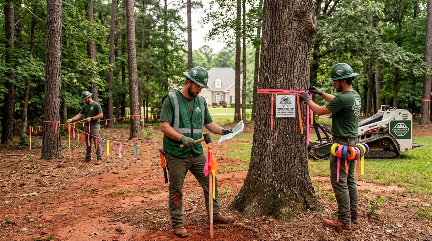 Land_crew_flagging_preservation
